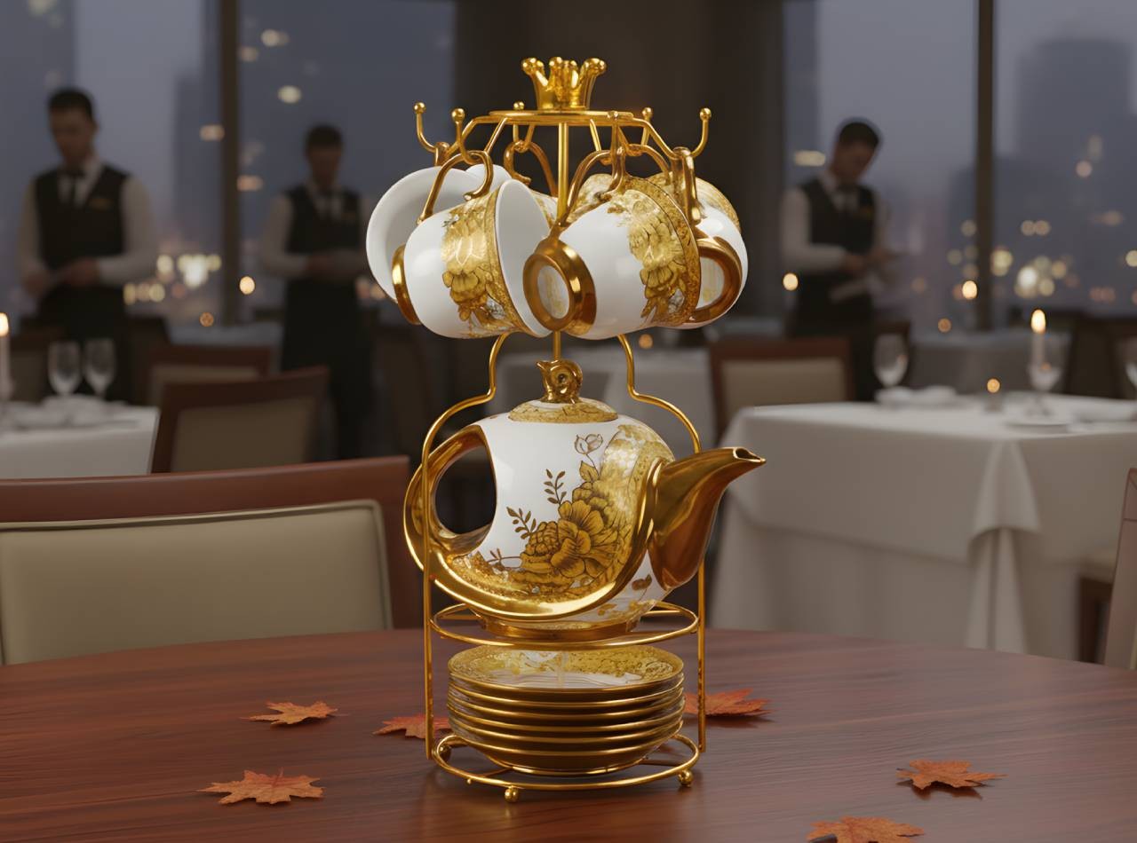 Perlengkapan Minum Teh TR92 Gemini